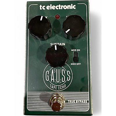 Used TC Electronic Gauss Echo Effect Pedal