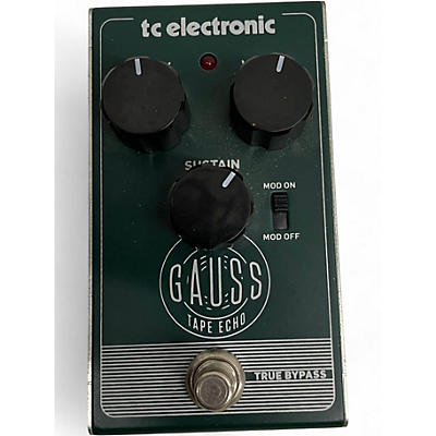 Used TC Electronic Gauss Echo Effect Pedal
