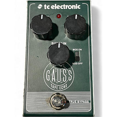 Used TC Electronic Gauss Echo Effect Pedal