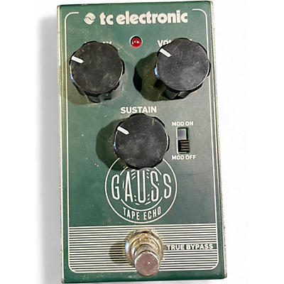 Used TC Electronic Gauss Echo Effect Pedal