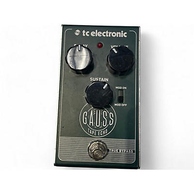 Used TC Electronic Gauss Echo Effect Pedal