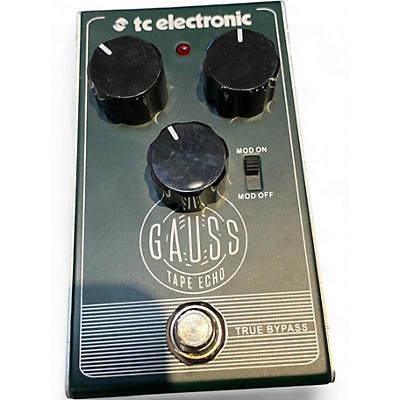Used TC Electronic Gauss Echo Effect Pedal