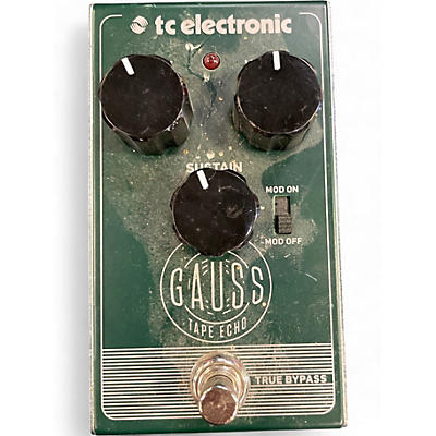 Used TC Electronic Gauss Echo Effect Pedal