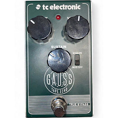 Used TC Electronic Gauss Echo Effect Pedal