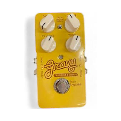 TC Electronic Used TC Electronic Gravy Tri Chorus And Vibrato Effect Pedal