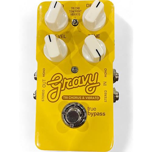 TC Electronic Used TC Electronic Gravy Tri Chorus And Vibrato Effect Pedal