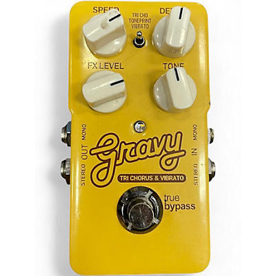 Used TC Electronic Gravy Tri Chorus And Vibrato Effect Pedal