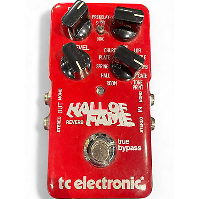 Used TC Electronic HALL OF FAME Effect Pedal