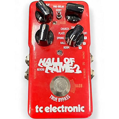 Used TC Electronic HALL OF FAME II Effect Pedal