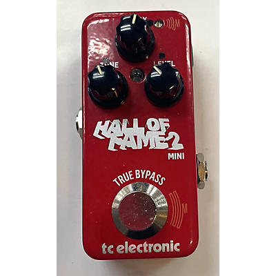 TC Electronic Used TC Electronic Hall Of Fame 2 Mini Reverb Effect Pedal