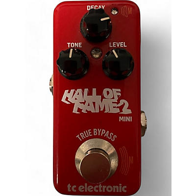 Used TC Electronic Hall Of Fame 2 Mini Reverb Effect Pedal