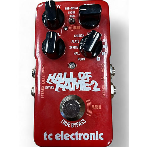 TC Electronic Used TC Electronic Hall Of Fame 2 Reverb Effect Pedal