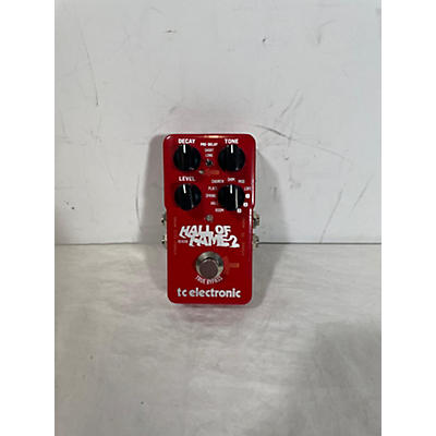 TC Electronic Used TC Electronic Hall Of Fame 2 Reverb Effect Pedal