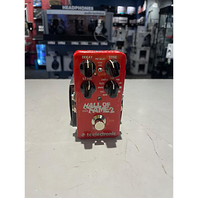 TC Electronic Used TC Electronic Hall Of Fame 2 Reverb Effect Pedal