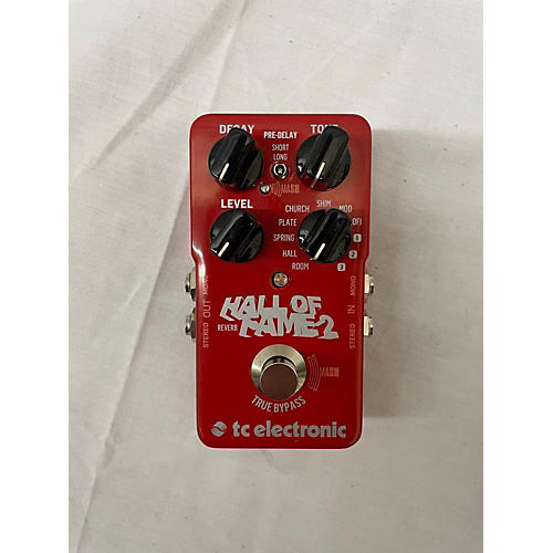 TC Electronic Used TC Electronic Hall Of Fame 2 Reverb Effect Pedal