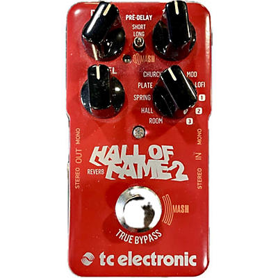 TC Electronic Used TC Electronic Hall Of Fame 2 Reverb Effect Pedal