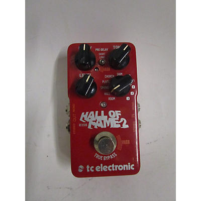 TC Electronic Used TC Electronic Hall Of Fame 2 Reverb Effect Pedal