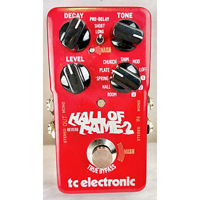 TC Electronic Used TC Electronic Hall Of Fame 2 Reverb Effect Pedal