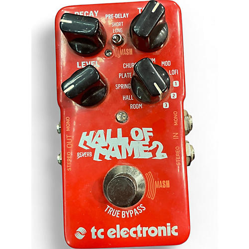 TC Electronic Used TC Electronic Hall Of Fame 2 Reverb Effect Pedal