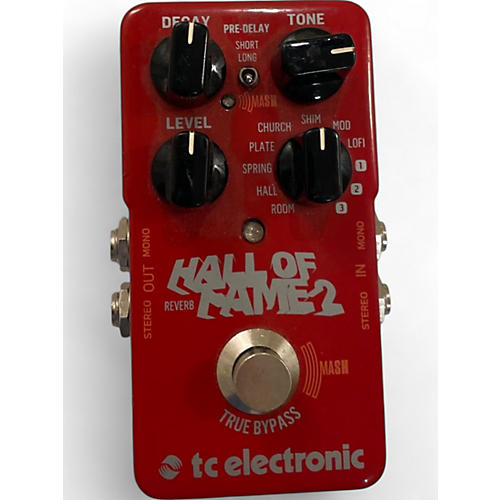 TC Electronic Used TC Electronic Hall Of Fame 2 Reverb Effect Pedal