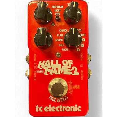 TC Electronic Used TC Electronic Hall Of Fame 2 Reverb Effect Pedal