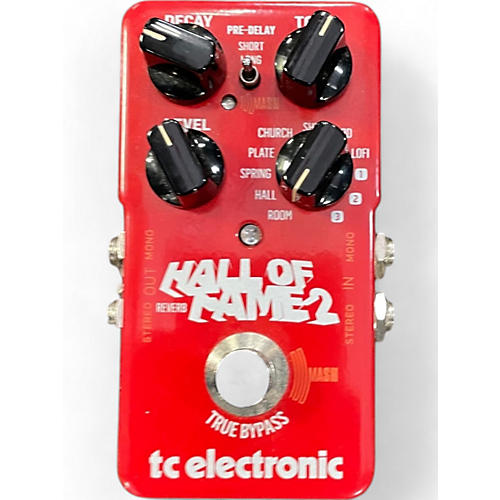 TC Electronic Used TC Electronic Hall Of Fame 2 Reverb Effect Pedal