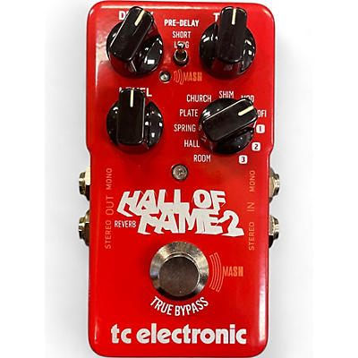 Used TC Electronic Hall Of Fame 2 Reverb Effect Pedal