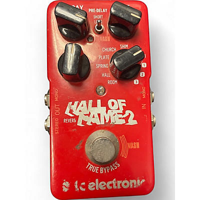 Used TC Electronic Hall Of Fame 2 Reverb Effect Pedal