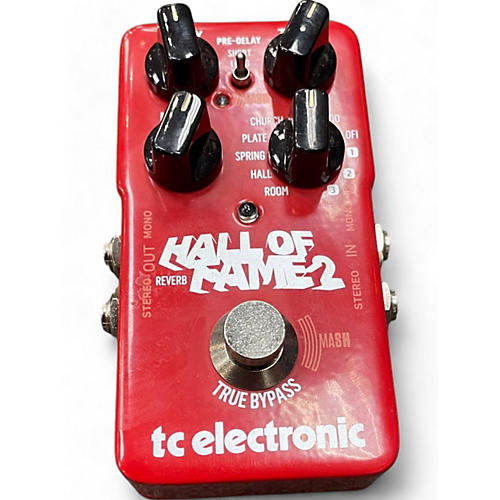 TC Electronic Used TC Electronic Hall Of Fame 2 Reverb Effect Pedal