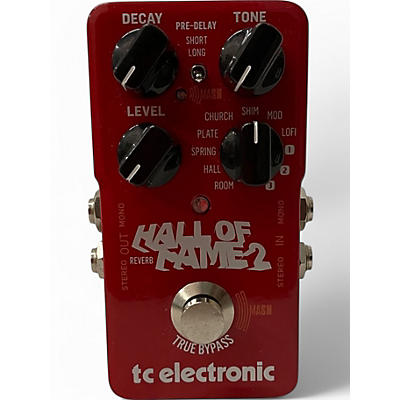 Used TC Electronic Hall Of Fame 2 Reverb Effect Pedal