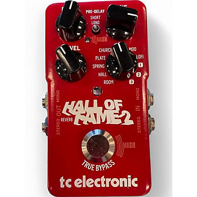 Used TC Electronic Hall Of Fame 2 Reverb Effect Pedal