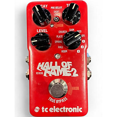 Used TC Electronic Hall Of Fame 2 Reverb Effect Pedal