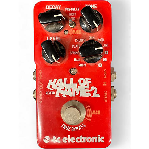 Used TC Electronic Hall Of Fame 2 Reverb Effect Pedal