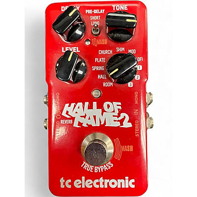 Used TC Electronic Hall Of Fame 2 Reverb Effect Pedal