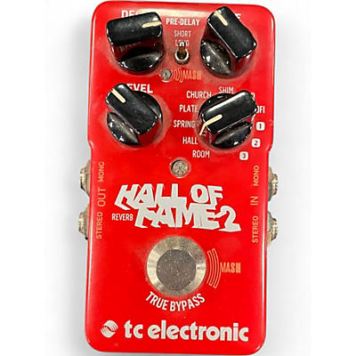 Used TC Electronic Hall Of Fame 2 Reverb Effect Pedal