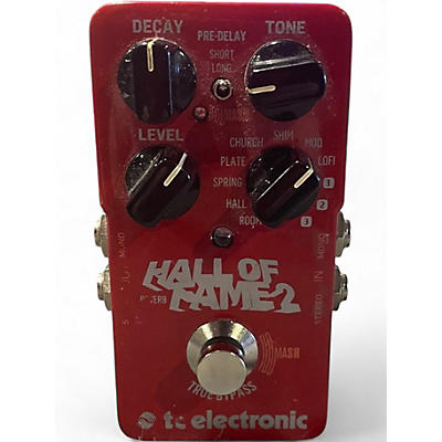 Used TC Electronic Hall Of Fame 2 Reverb Effect Pedal