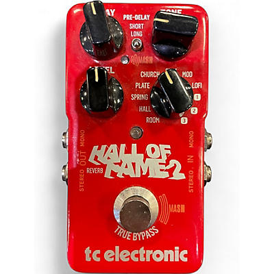 Used TC Electronic Hall Of Fame 2 Reverb Effect Pedal