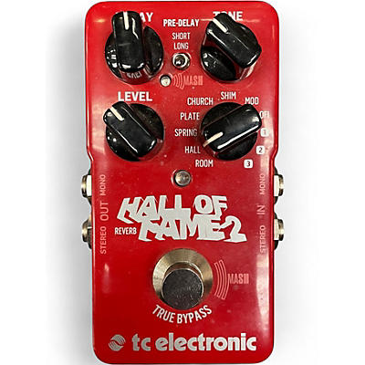 Used TC Electronic Hall Of Fame 2 Reverb Effect Pedal