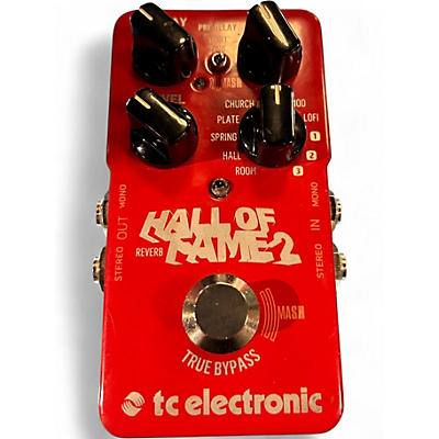Used TC Electronic Hall Of Fame 2 Reverb Effect Pedal