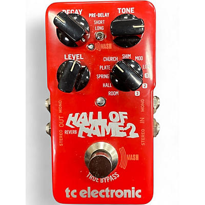 Used TC Electronic Hall Of Fame 2 Reverb Effect Pedal