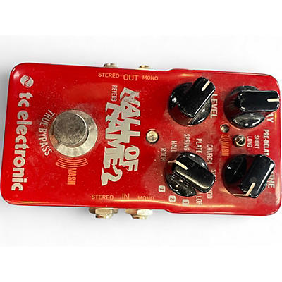 Used TC Electronic Hall Of Fame 2 Reverb Effect Pedal