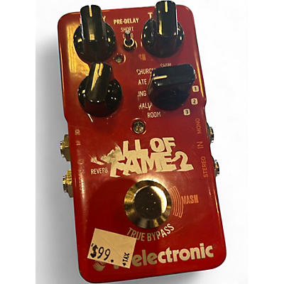 Used TC Electronic Hall Of Fame 2 Reverb Effect Pedal