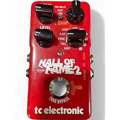 Used TC Electronic Hall Of Fame 2 Reverb Effect Pedal