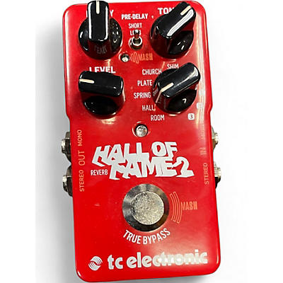 Used TC Electronic Hall Of Fame 2 Reverb Effect Pedal