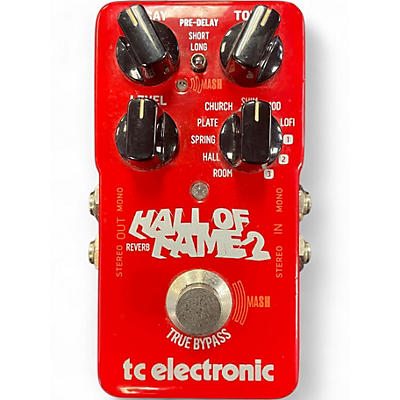 Used TC Electronic Hall Of Fame 2 Reverb Effect Pedal