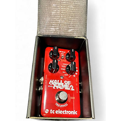 Used TC Electronic Hall Of Fame 2 Reverb Effect Pedal