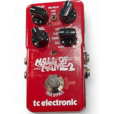 Used TC Electronic Hall Of Fame 2 Reverb Effect Pedal