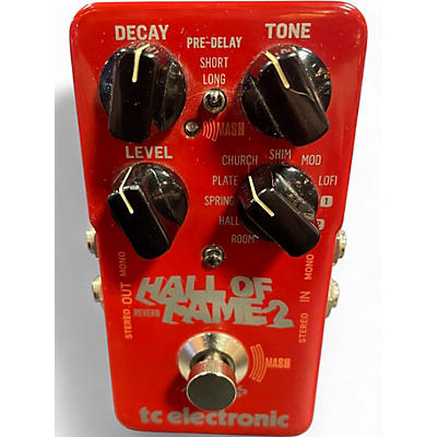 Used TC Electronic Hall Of Fame 2 Reverb Effect Pedal
