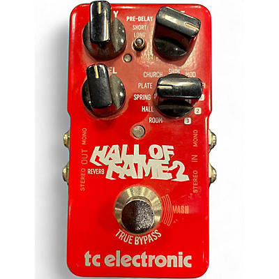 Used TC Electronic Hall Of Fame 2 Reverb Effect Pedal