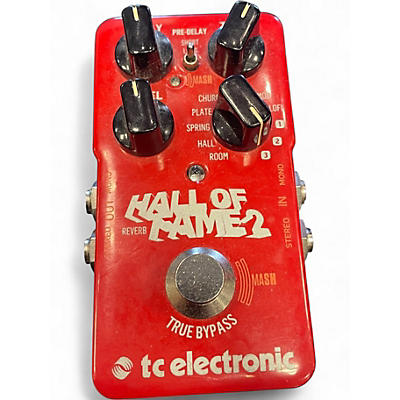 Used TC Electronic Hall Of Fame 2 Reverb Effect Pedal